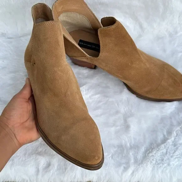 Steven By Steve Madden Camel Ankle Booties - Picture 3 of 12